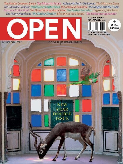 Cover image for Open Magazine